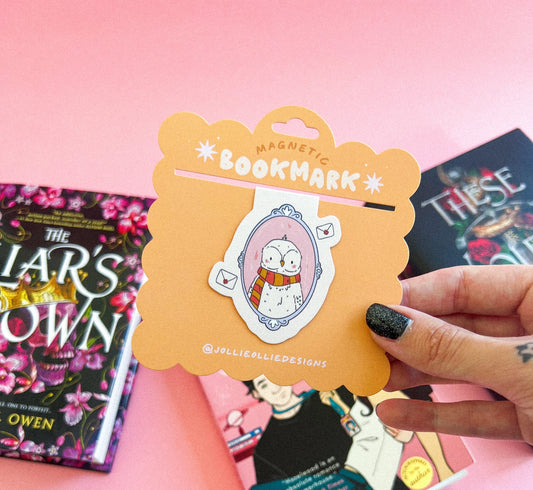 Hedwig Magnetic Bookmark
