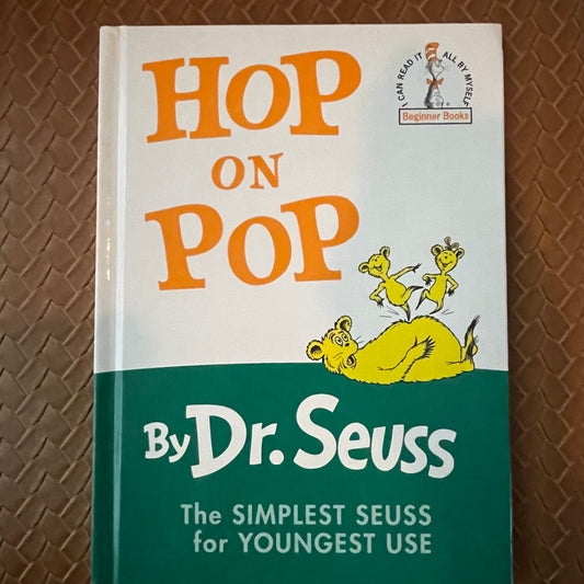 Hop On Pop by Dr. Seuss (Hardcover)