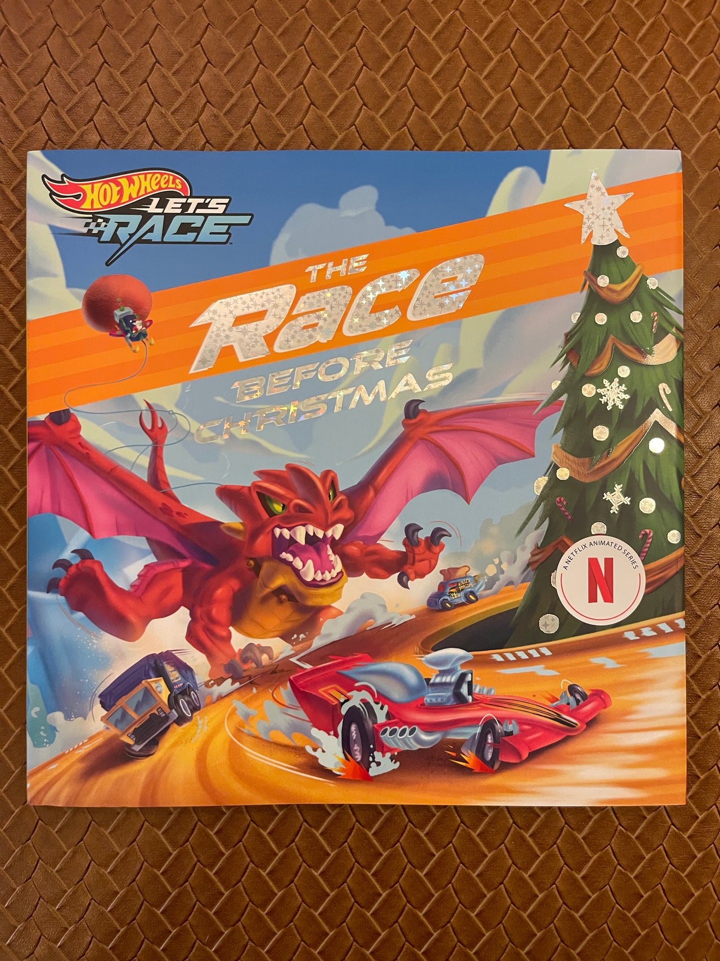 Hot Wheels Let's Race: The Race Before Christmas by Steve Behling, Kirk Parrish (Hardcover - New)
