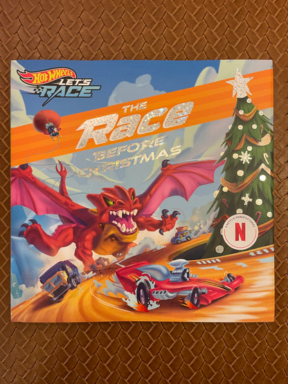 Hot Wheels Let's Race: The Race Before Christmas by Steve Behling, Kirk Parrish (Hardcover - New)