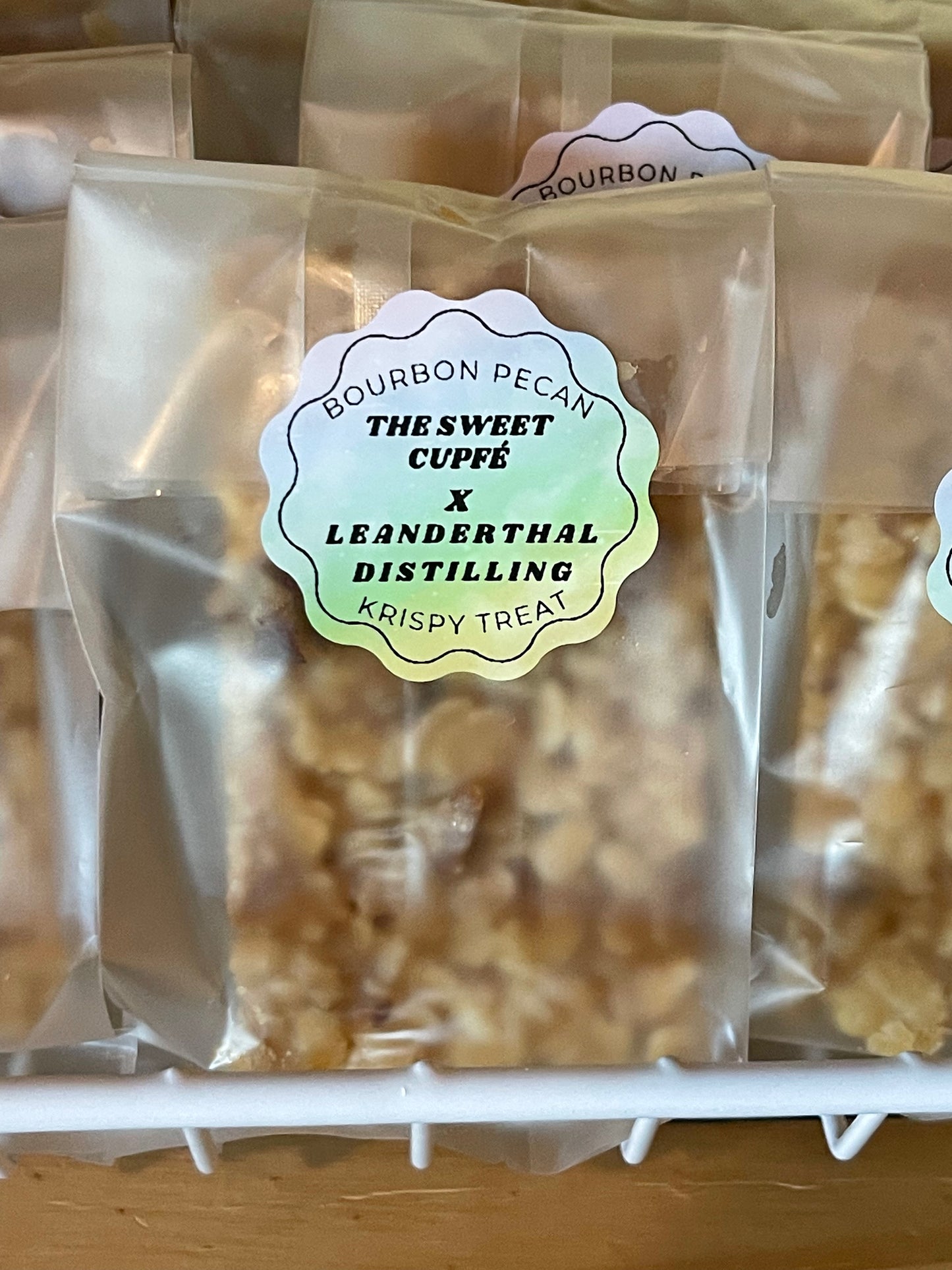 Brown Butter Bourbon Rice Cereal Treat