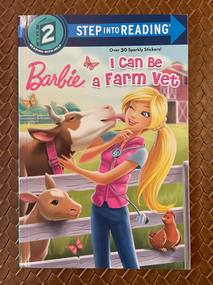 I Can Be a Farm Vet (Barbie) (Step into Reading) by Apple Jordan, Kellee Riley (Paperback)