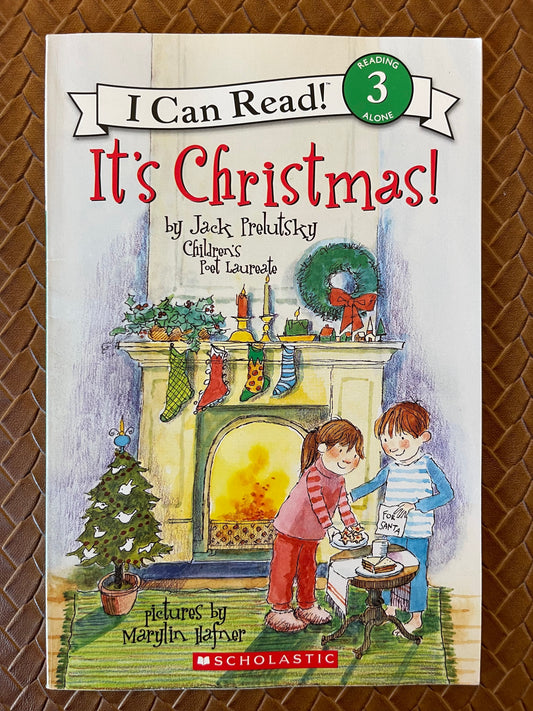 It's Christmas! (I Can Read: Level 2) by Jack Prelutsky, Marylin Hafner (Illustrator)