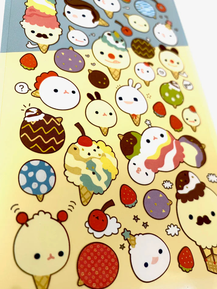 Ice Cream Paper Sticker