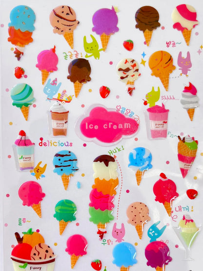Ice Cream Sticker