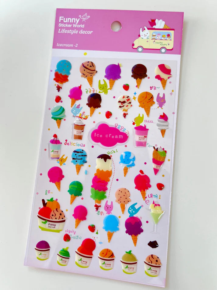 Ice Cream Sticker