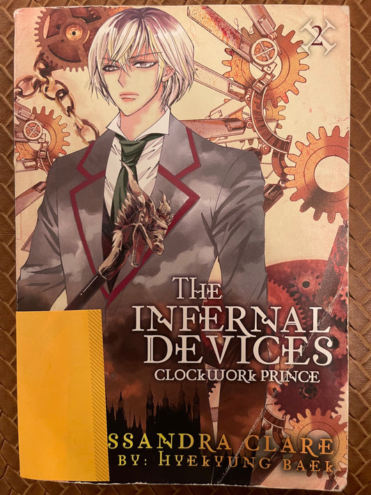 The Infernal Devices: Manga #2: Clockwork Prince by Cassandra Clare, Hye-Kyung Baek (Illustrator)