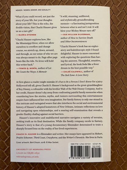 It's Fun to Be a Person I Don't Know (American Lives) by Chachi D. Hauser (Paperback)
