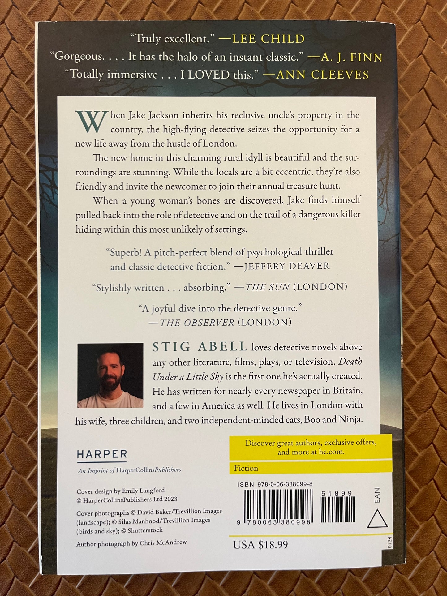 Jake Jackson #1: Death Under a Little Sky by Stig Abell (Paperback)