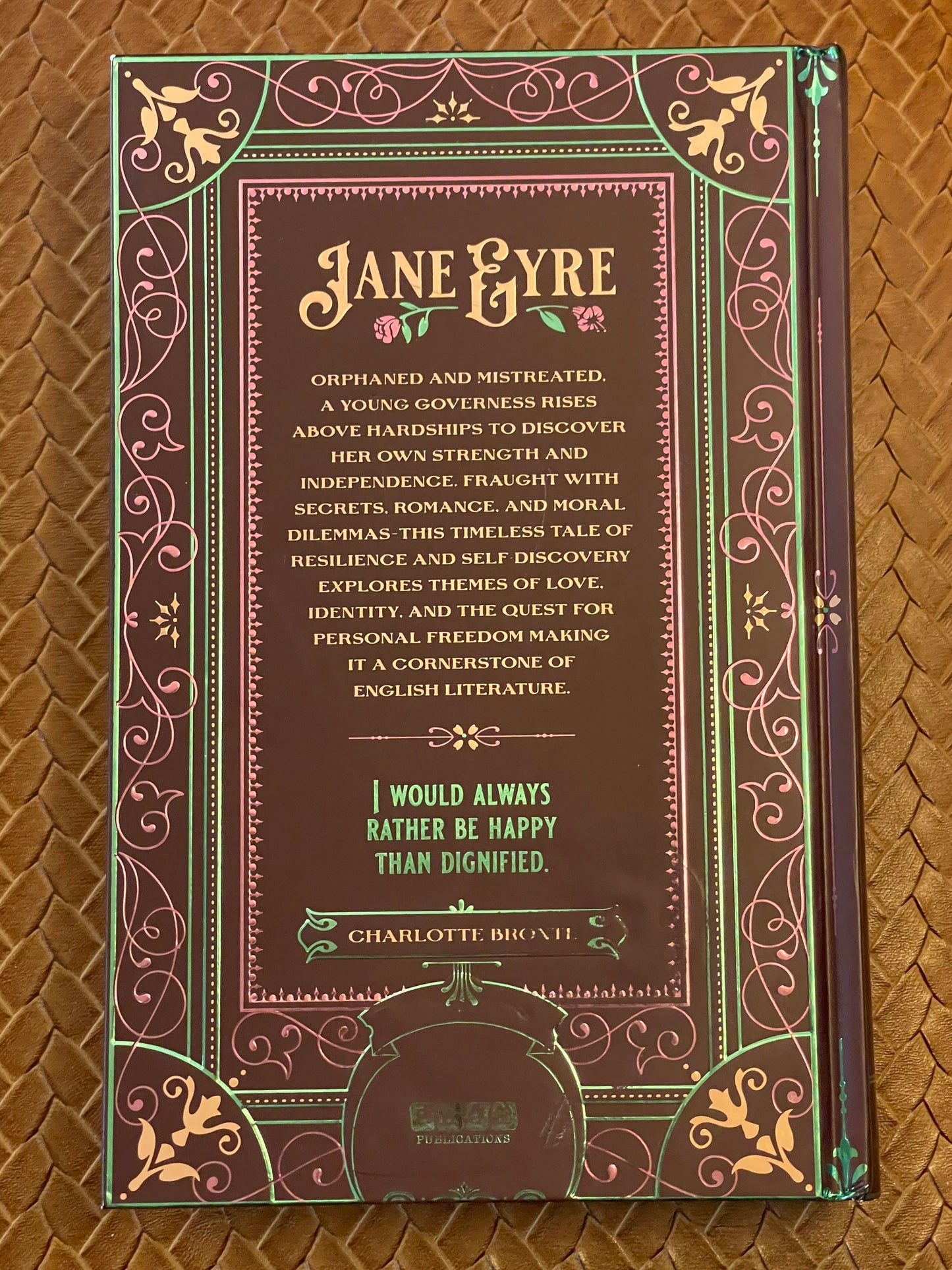 Jane Eyre by Charlotte Brontë (Deluxe Hardcover Edition - New)