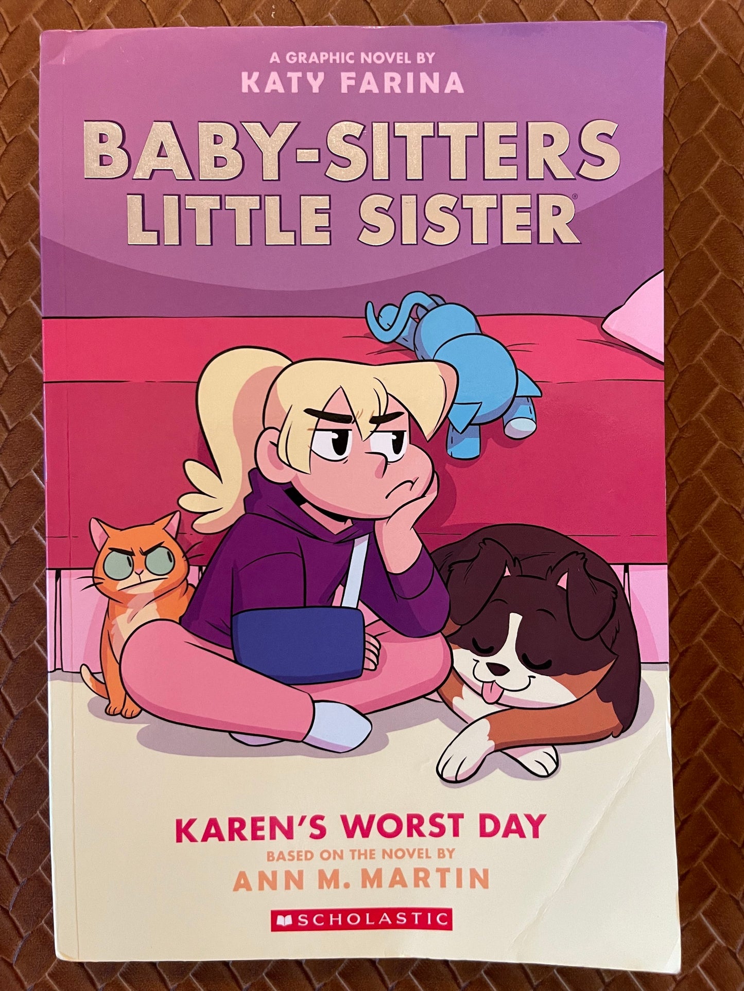 Baby-Sitters Little Sister Graphic Novels #3: Karen's Worst Day by Katy Farina (Illustrations), Ann M. Martin