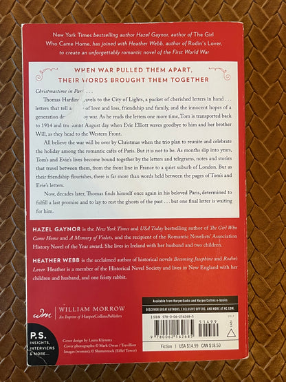 Last Christmas in Paris by Hazel Gaynor, Heather Webb (Paperback)
