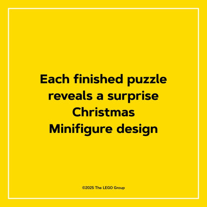 Lego Mystery Minifigure Mini Puzzle - Christmas Edition