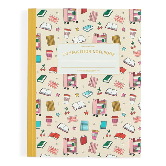Library Books Composition Notebook