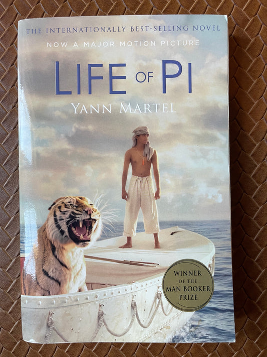 Life of Pi by Yann Martel (Movie Cover Paperback)