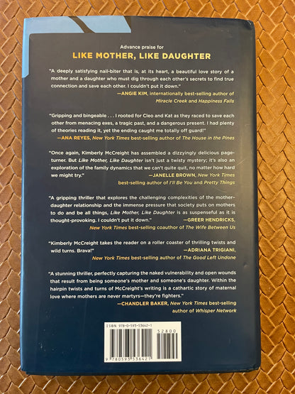 Like Mother, Like Daughter by Kimberly McCreight (Hardcover)