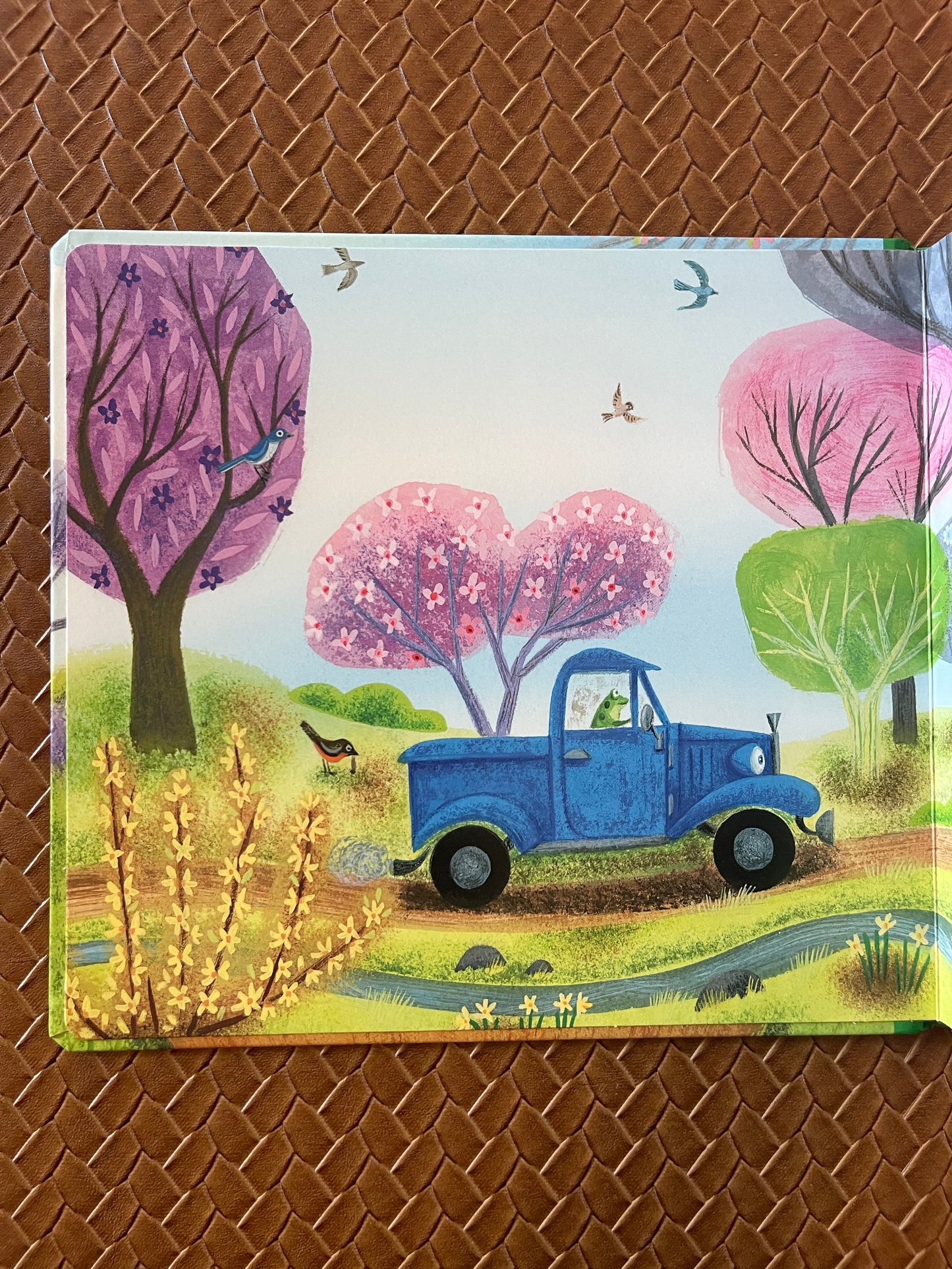 Little Blue Truck's Springtime by Alice Schertle (Lift the Flap) (Hardcover)