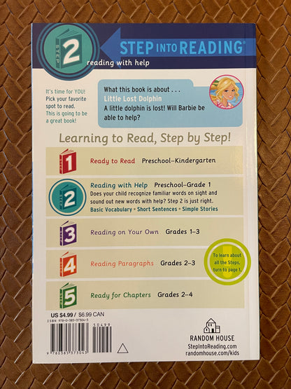 Little Lost Dolphin (Barbie) (Step into Reading) by Jiyoung An (Paperback)