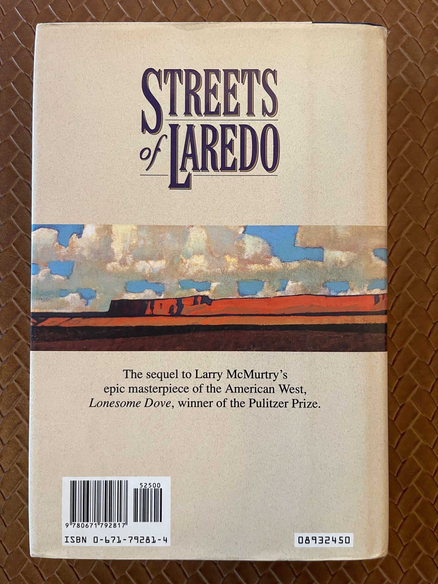 Lonesome Dove #2: Streets Of Laredo by Larry McMurtry (Hardcover)