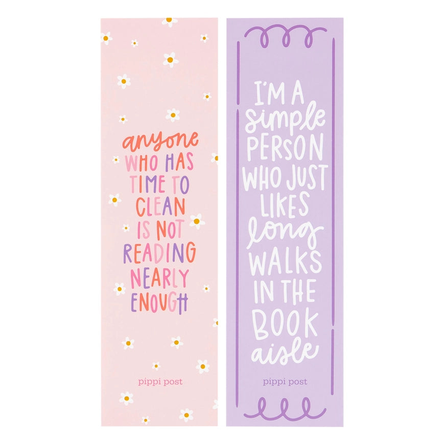 Long Walks in the Book Aisle Bookmark Set