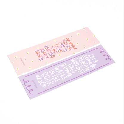 Long Walks in the Book Aisle Bookmark Set