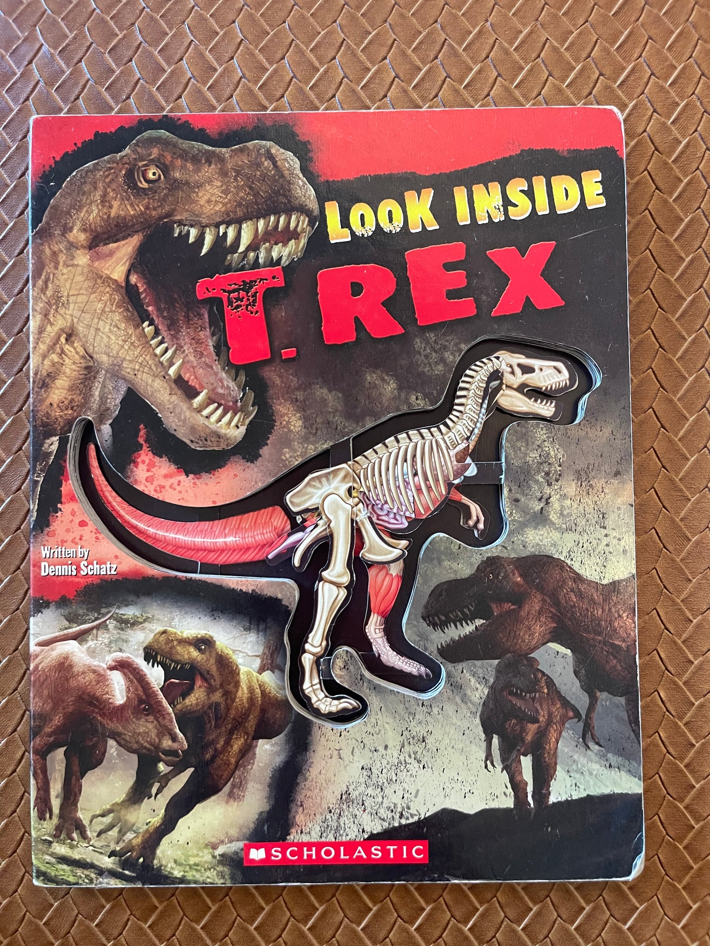 Look Inside T. Rex by Dennis Schatz (Board Book)