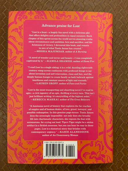 Loot by Tania James (Hardcover)