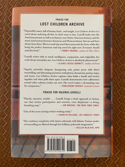 Lost Children Archive by Valeria Luiselli (Hardcover)