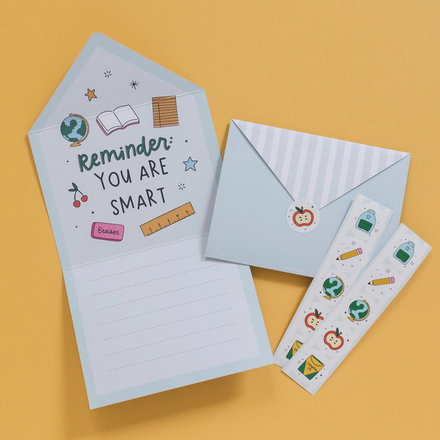 Lunch Box Stationery Notes Set