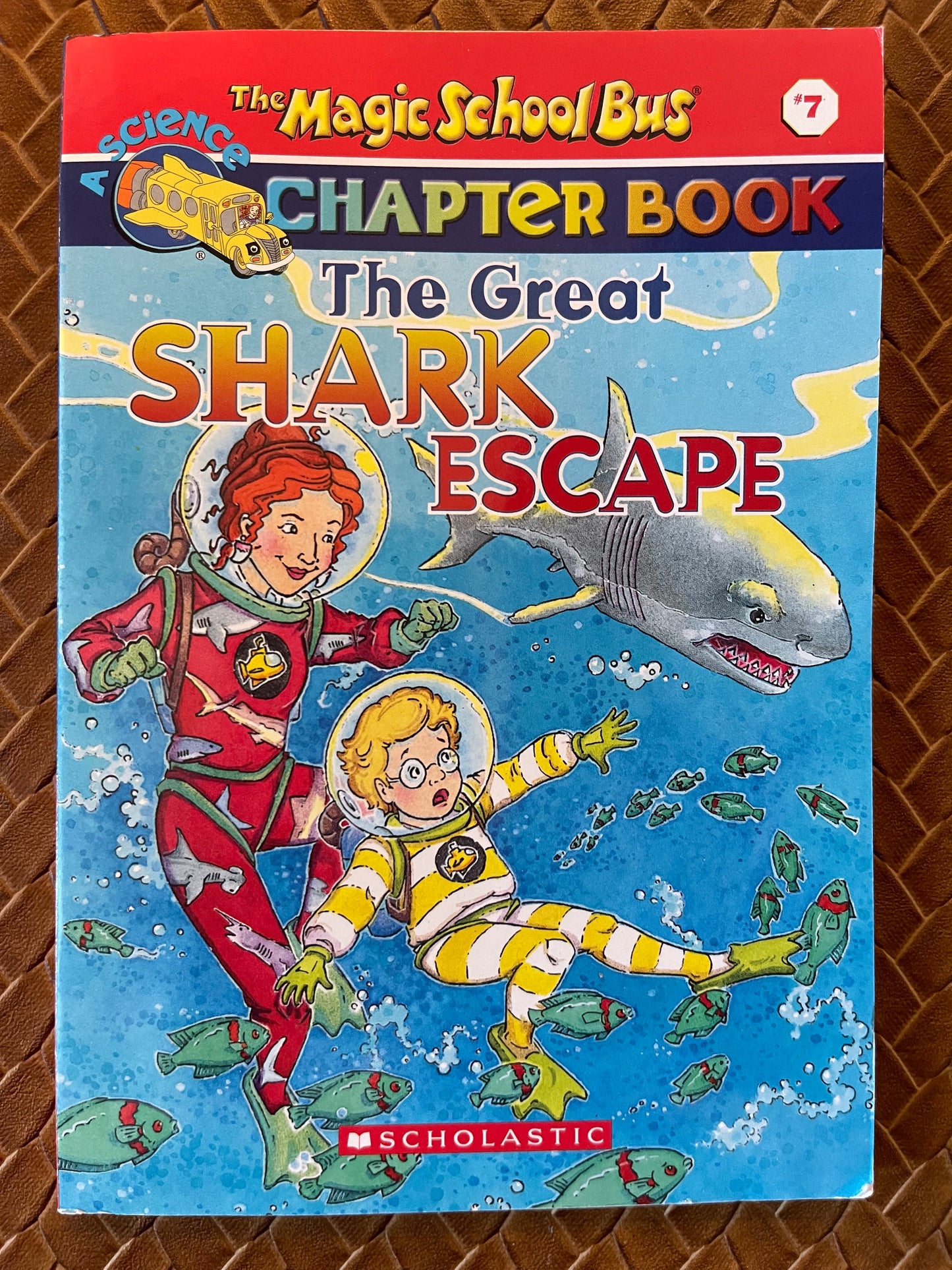 The Magic School Bus (Science Chapter Books #7) The Great Shark Escape by Jennifer Johnston, Ted Enik  (Illustrator), Joanna Cole