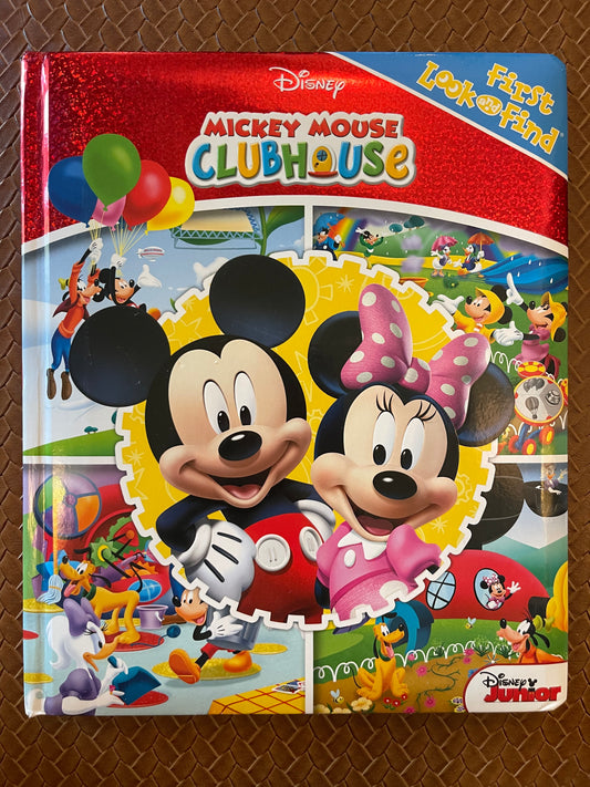 Mickey Mouse Clubhouse: First Look and Find (Large Board Book)