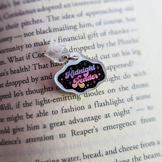Midnight Reader Plug Charm