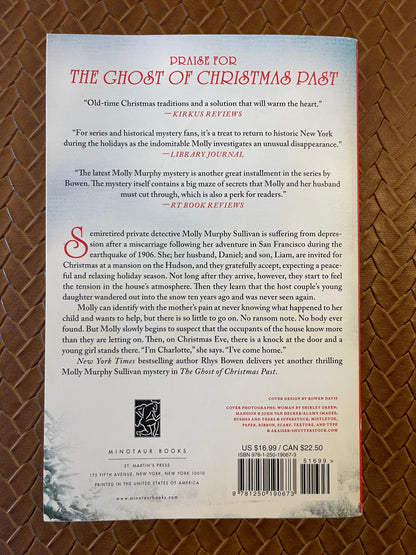 Molly Murphy Mystery #17: The Ghost of Christmas Past by Rhys Bowen (Paperback)