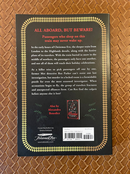 Murder on the Christmas Express by Alexandra Benedict (Paperback)