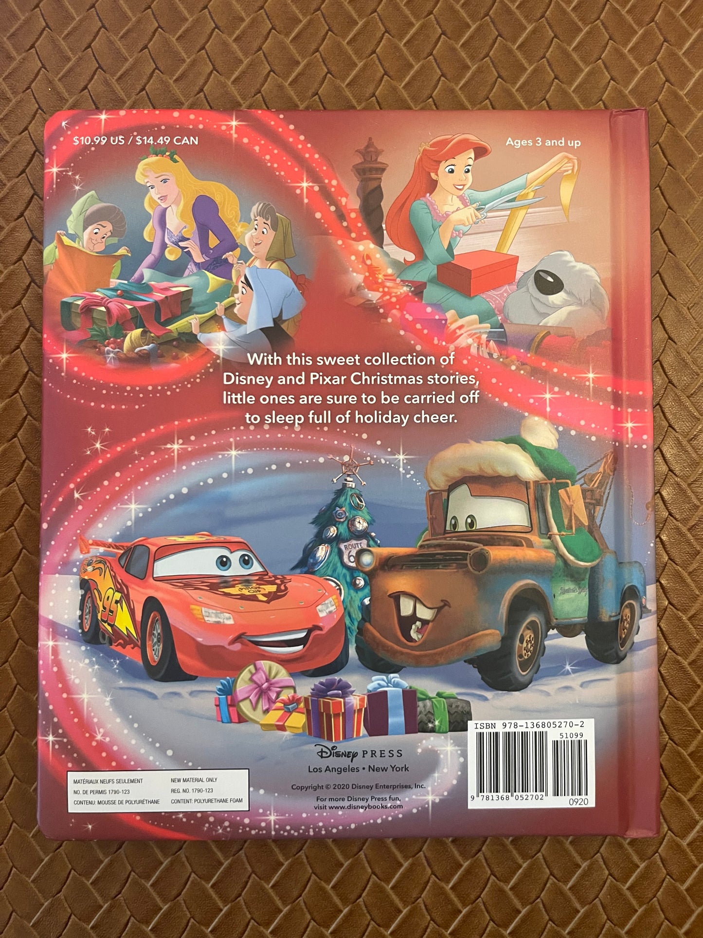 My First Disney Christmas Bedtime Storybook by Disney Books (Hardcover - New)