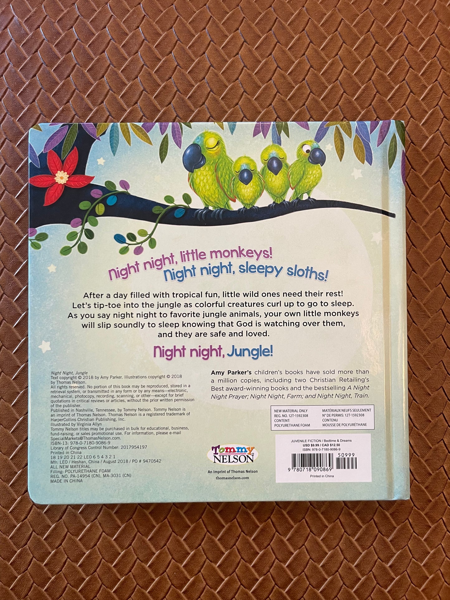 Night Night, Jungle by Amy Parker (Board Book)