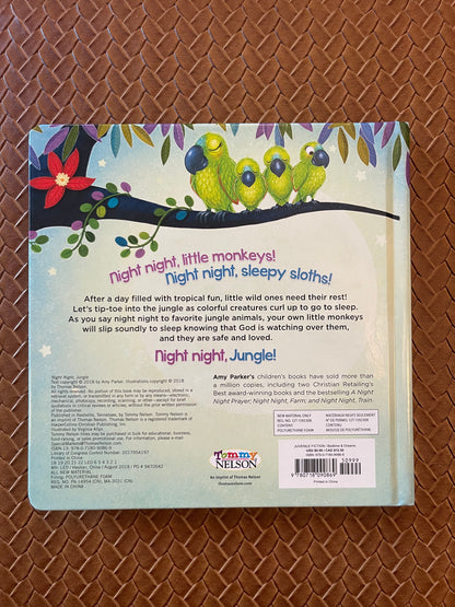 Night Night, Jungle by Amy Parker (Board Book)