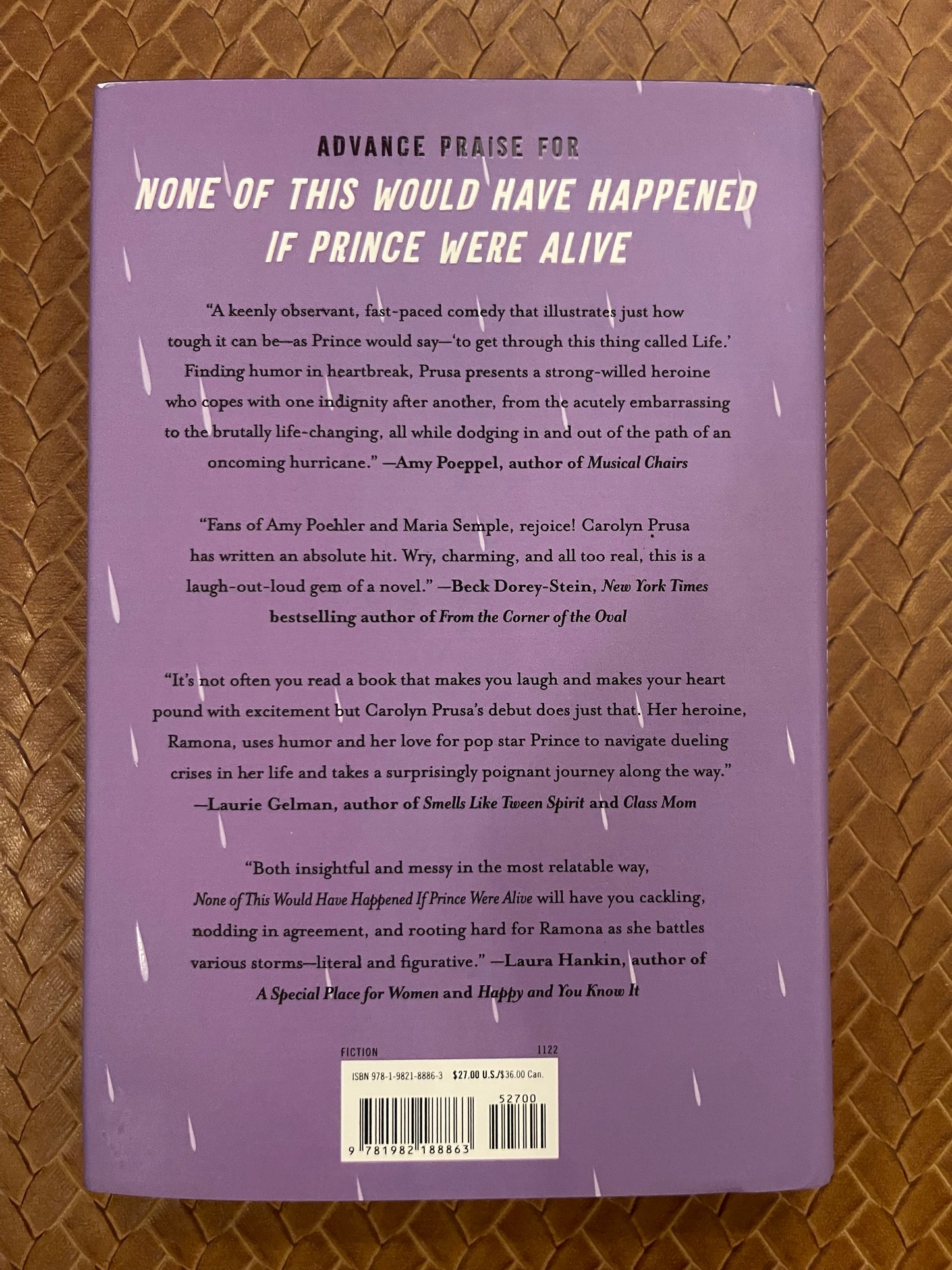 None of This Would Have Happened If Prince Were Alive by Carolyn Prusa (Hardcover)