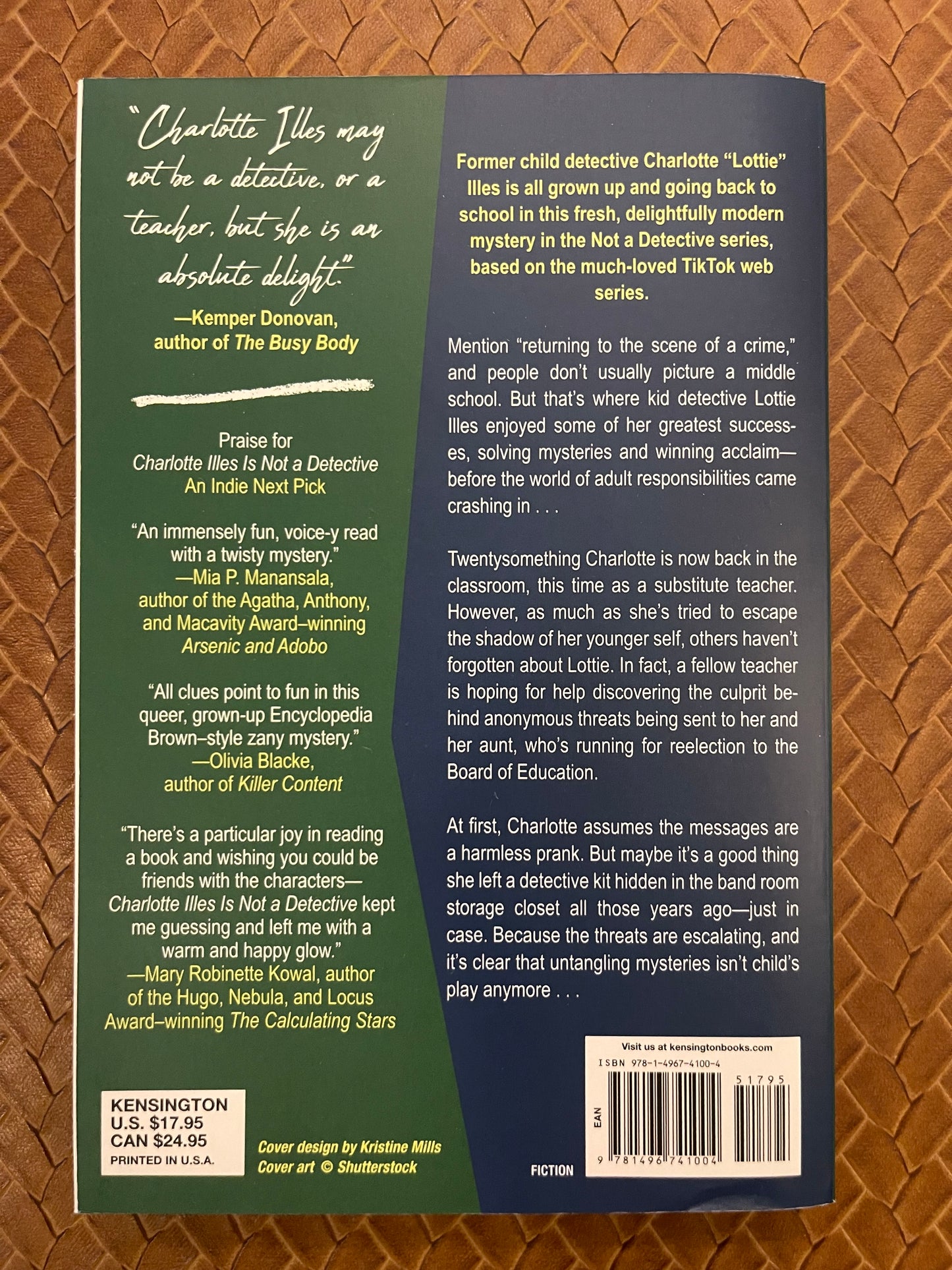 Not a Detective Mysteries #2: Charlotte Illes Is Not a Teacher by Katie Siegel (Paperback)