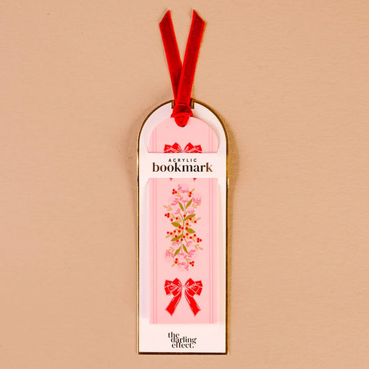 Oh So Merry Acrylic Bookmark