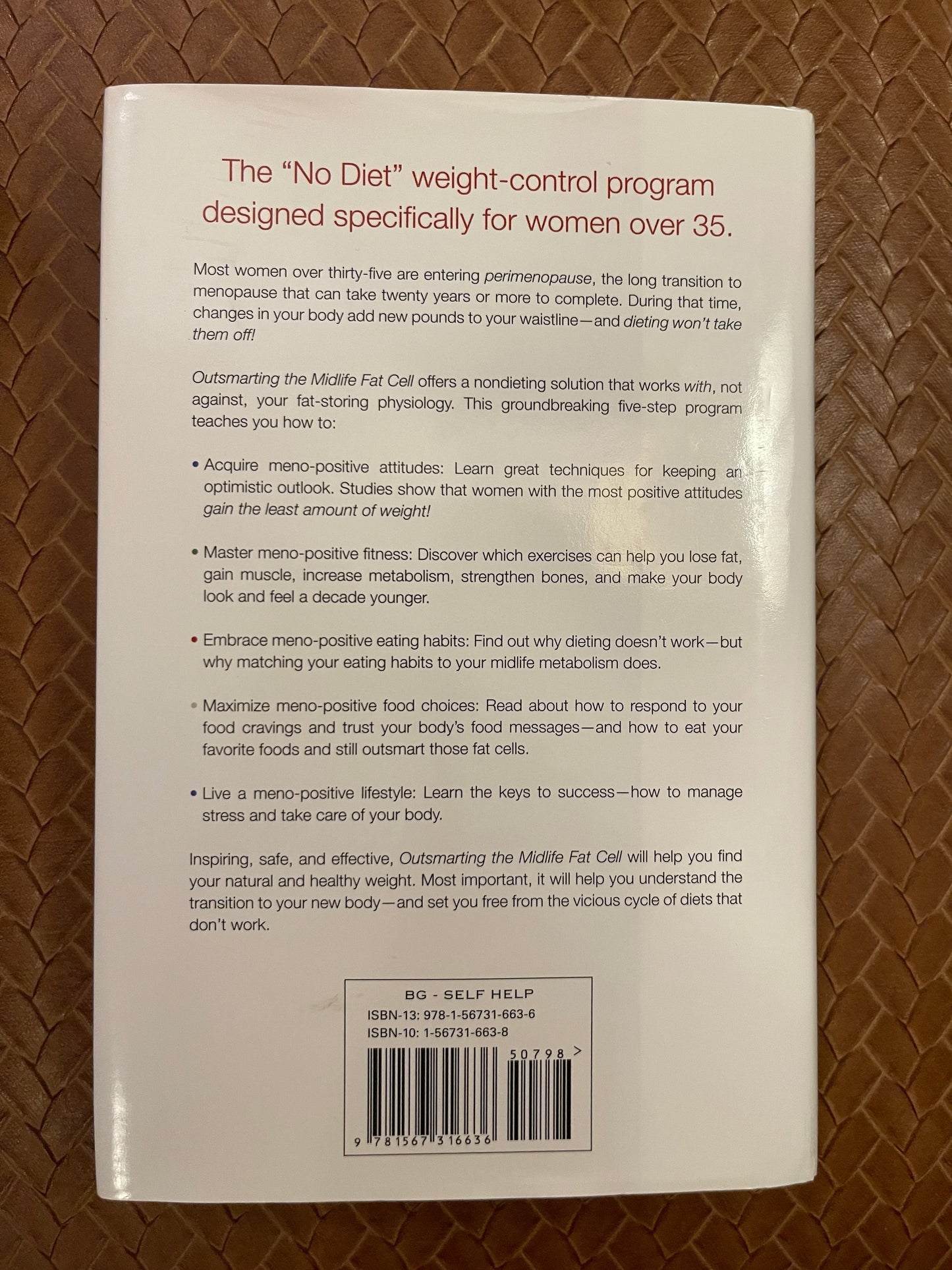 Outsmarting the Midlife Fat Cell by Debra Waterhouse (Hardcover)