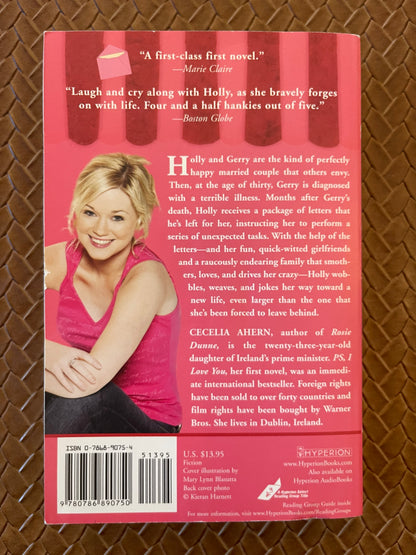 P.S. I Love You #1: P.S. I Love You by Cecelia Ahern (Paperback)