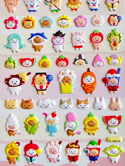 Pet Puffy Stickers