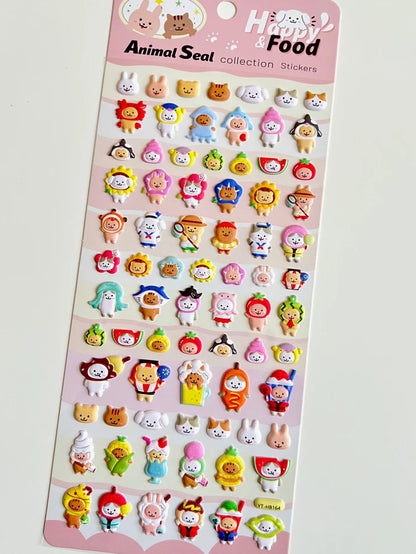 Pet Puffy Stickers