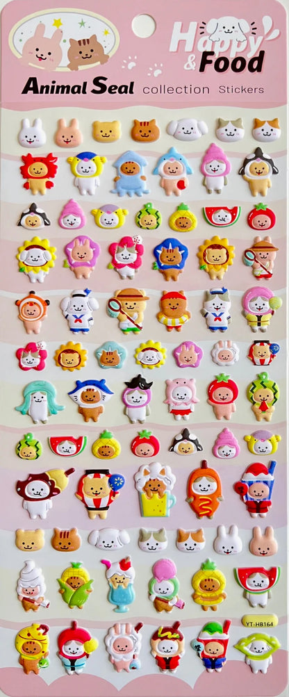 Pet Puffy Stickers