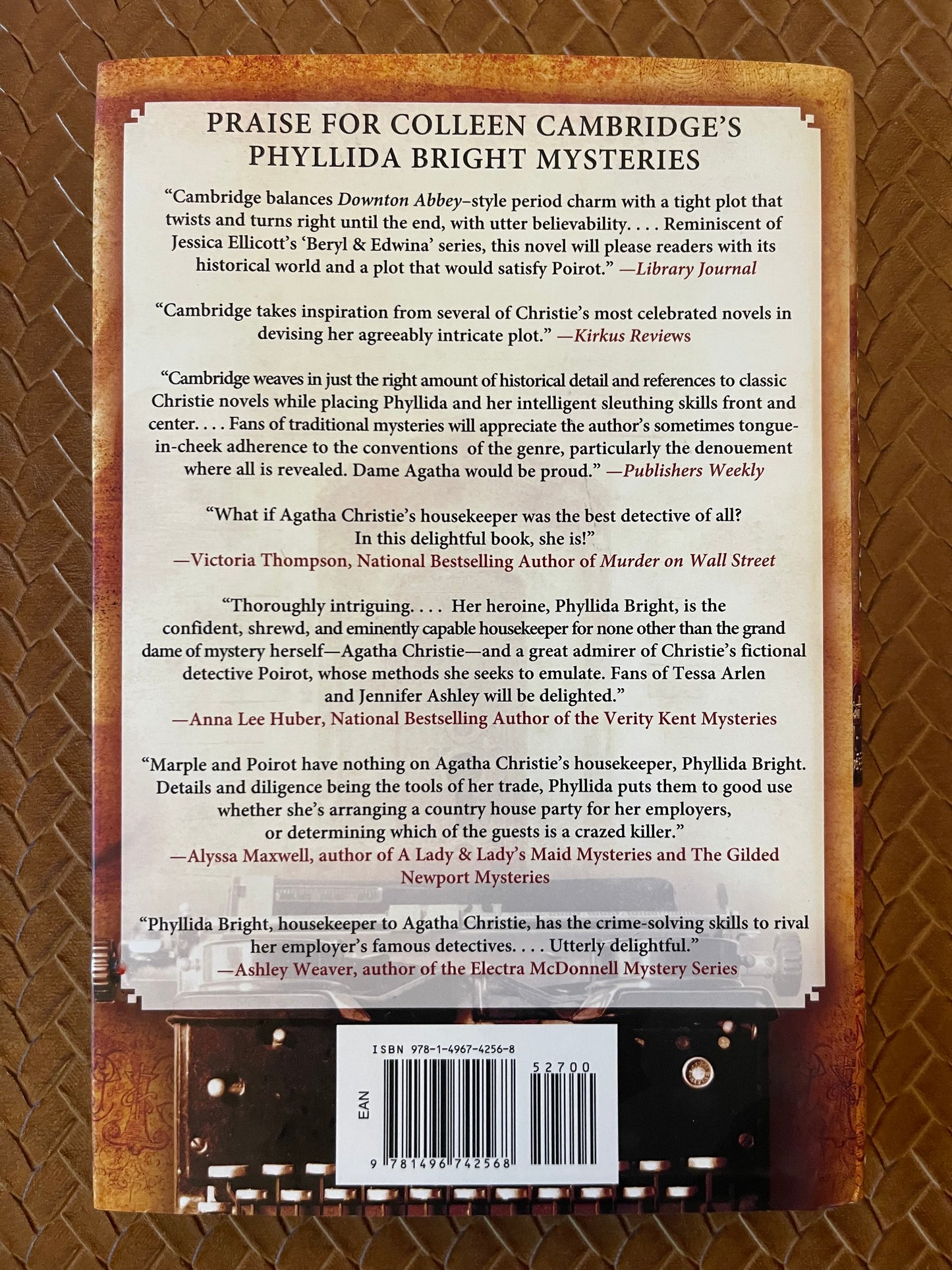 Phyllida Bright Mystery #3: Murder by Invitation Only by Colleen Cambridge (Hardcover)