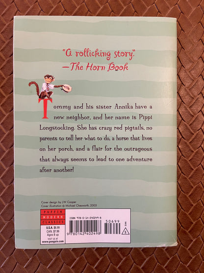 Pippi Longstocking #1: Pippi Longstocking by Astrid Lindgren (Paperback)