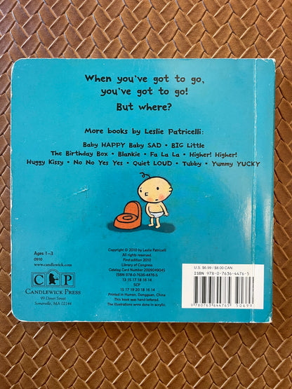 Potty by Leslie Patricelli (Board Book)
