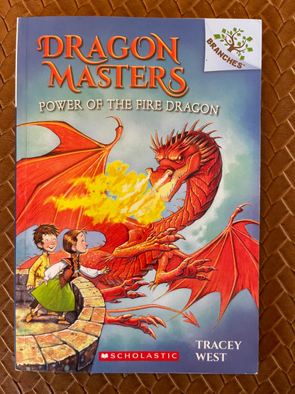 Dragon Masters #4: Power of the Fire Dragon by Tracey West, Graham Howells (Illustrator) (Paperback)