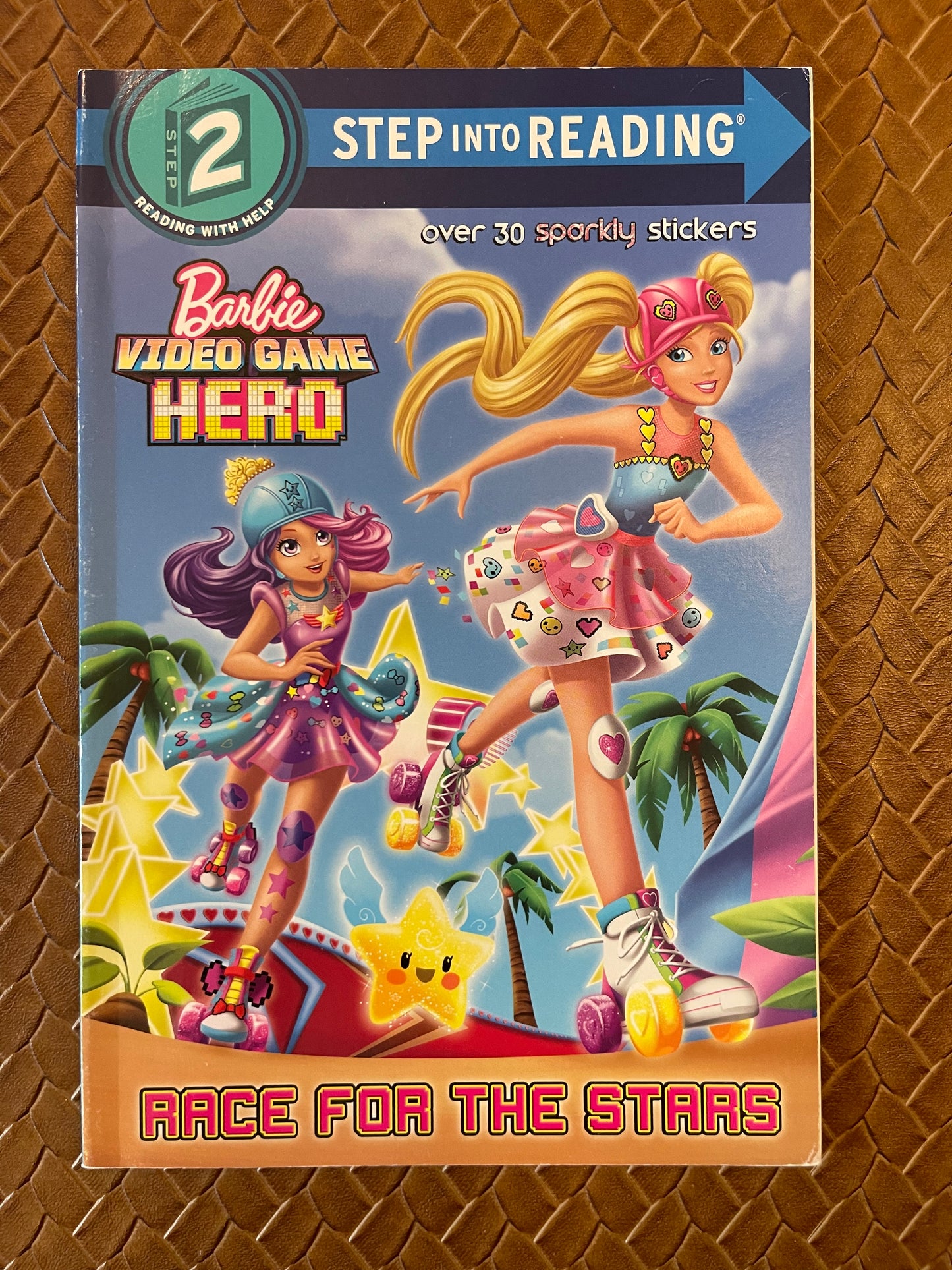 Race for the Stars (Barbie Video Game Hero) (Step into Reading) by Jennifer Liberts (Paperback)